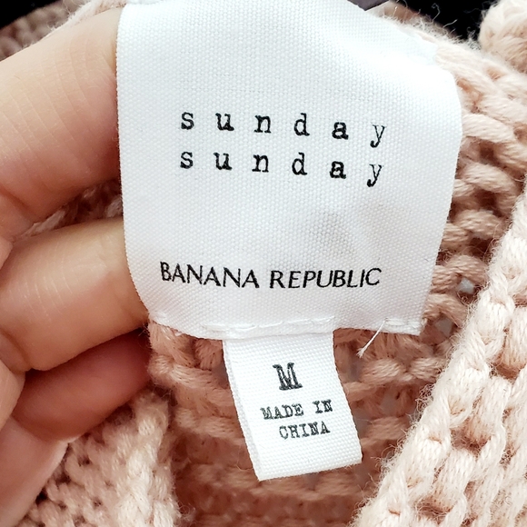 Banana Republic Sunday Sunday Mock Neck Sweater - Picture 3 of 6
